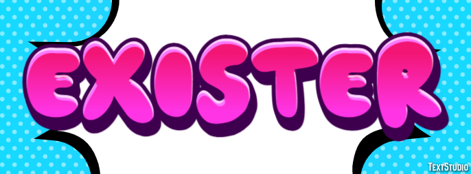 Exister Texteffekt