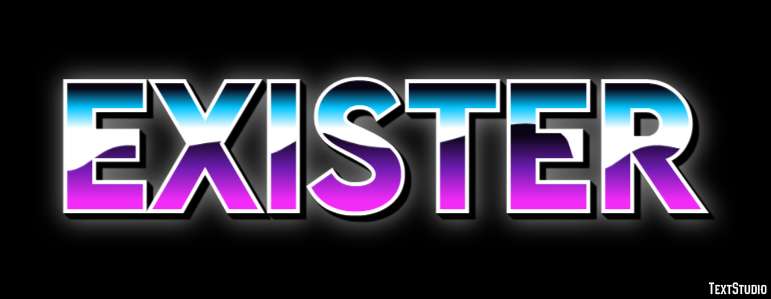 Exister テキスト効果