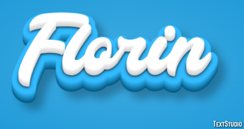 Florin Texteffekt