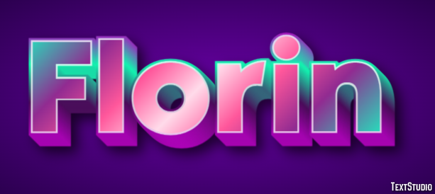 Florin Text effect