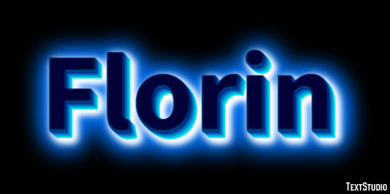 Florin Text effect