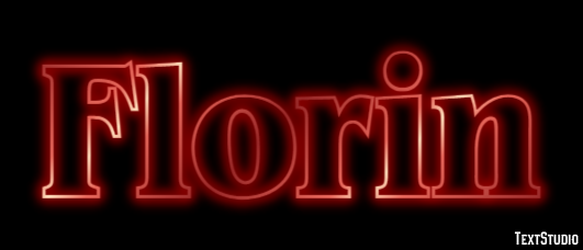 Florin Text effect