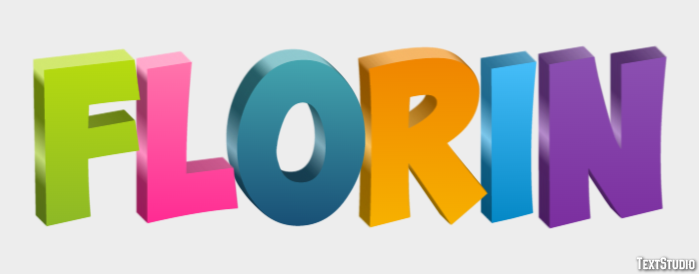 Florin Texteffekt