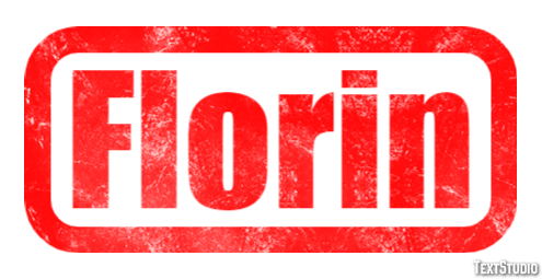 Florin Texteffekt