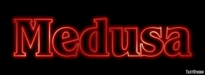 Medusa Efecto de Texto