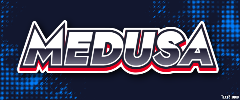 Medusa Efecto de texto