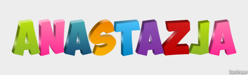 Anastazja Efekt tekstowy