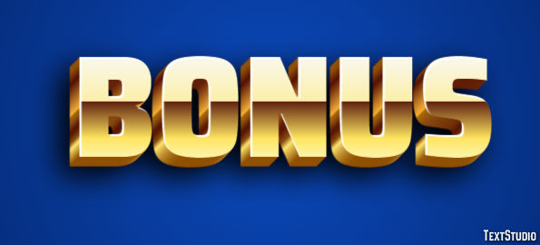 Bonus Efekt tekstowy