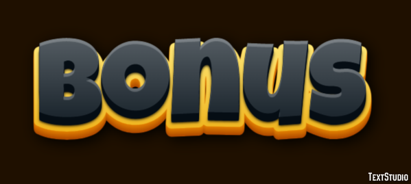 Bonus Efekt tekstowy