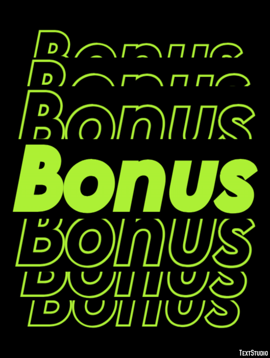 Bonus Efekt tekstowy