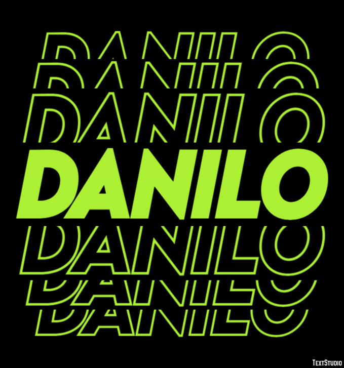 Danilo Texteffekt