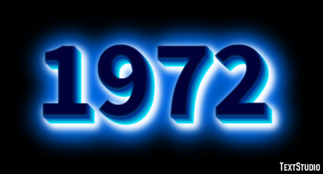 1972 Text Effect