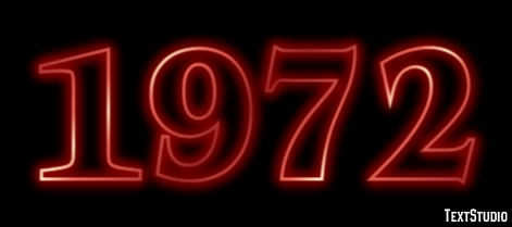 1972 Text Effect