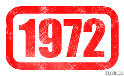 1972 Text Effect