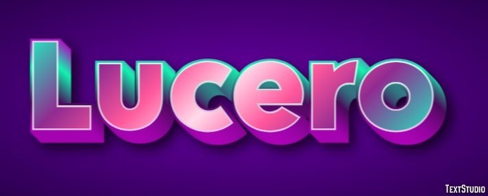Lucero Effetto testo