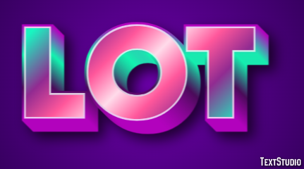 Lot Text Effect