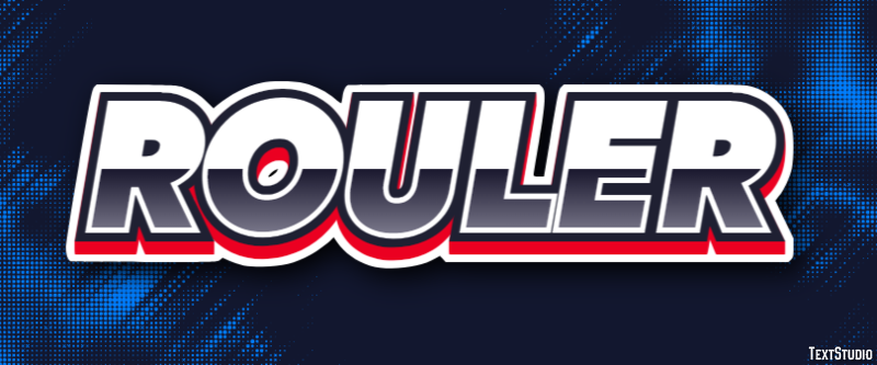 Rouler Effet de Texte