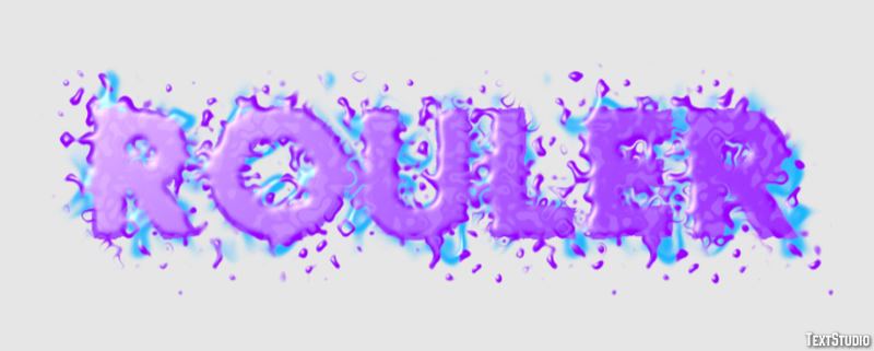 Rouler Effet de Texte