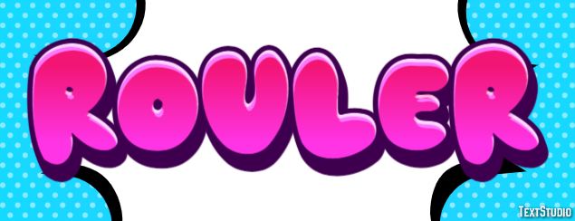Rouler Effet de Texte