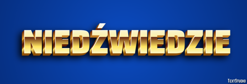 Niedźwiedzie Efekt tekstowy