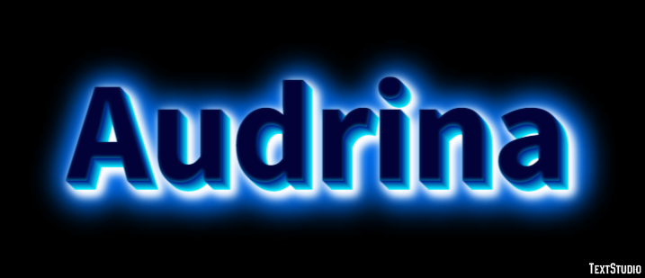 Audrina Text Effect