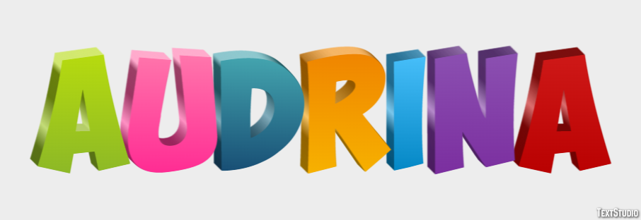 Audrina Text Effect