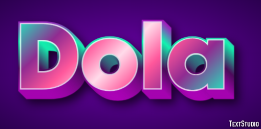 Dola テキスト効果