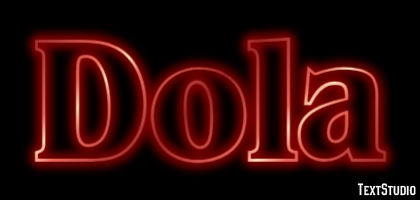 Dola テキスト効果
