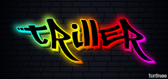 Triller Efecto de texto