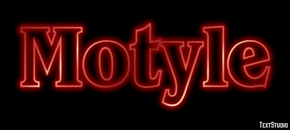 Motyle Efekt tekstowy