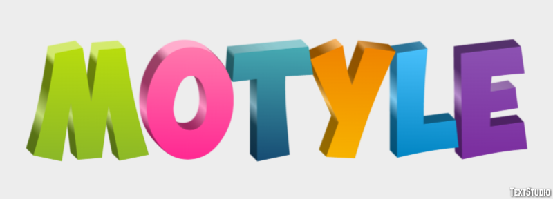 Motyle Efekt tekstowy