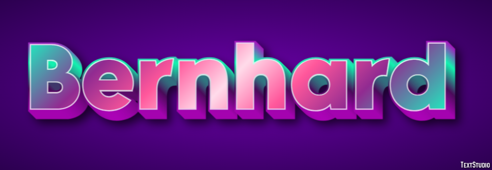Bernhard Text Effect