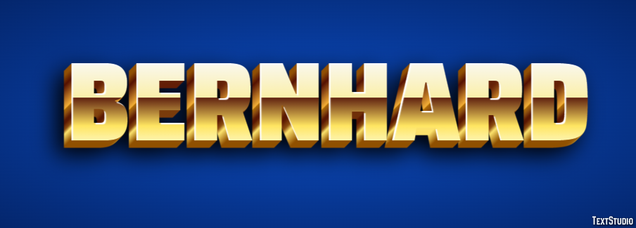 Bernhard Text Effect