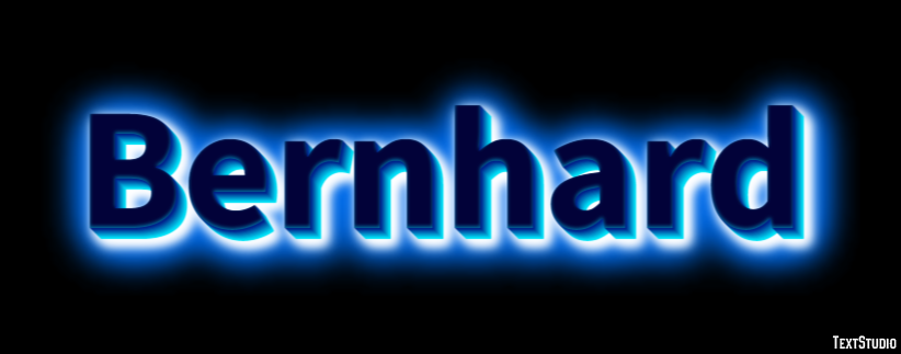 Bernhard Text Effect