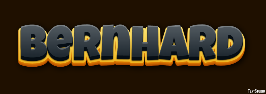 Bernhard Text Effect