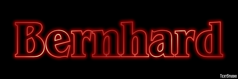 Bernhard Text Effect