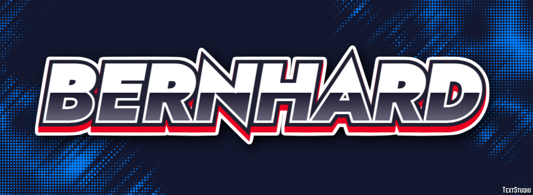 Bernhard Text Effect