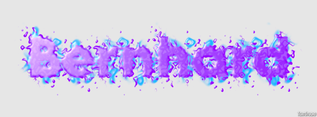 Bernhard Text Effect