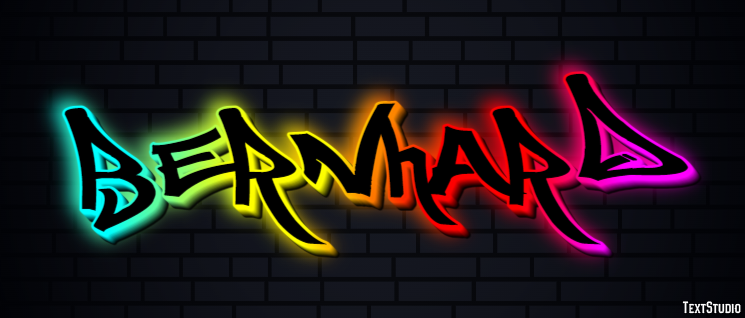 Bernhard Text Effect