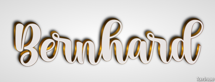 Bernhard Text Effect