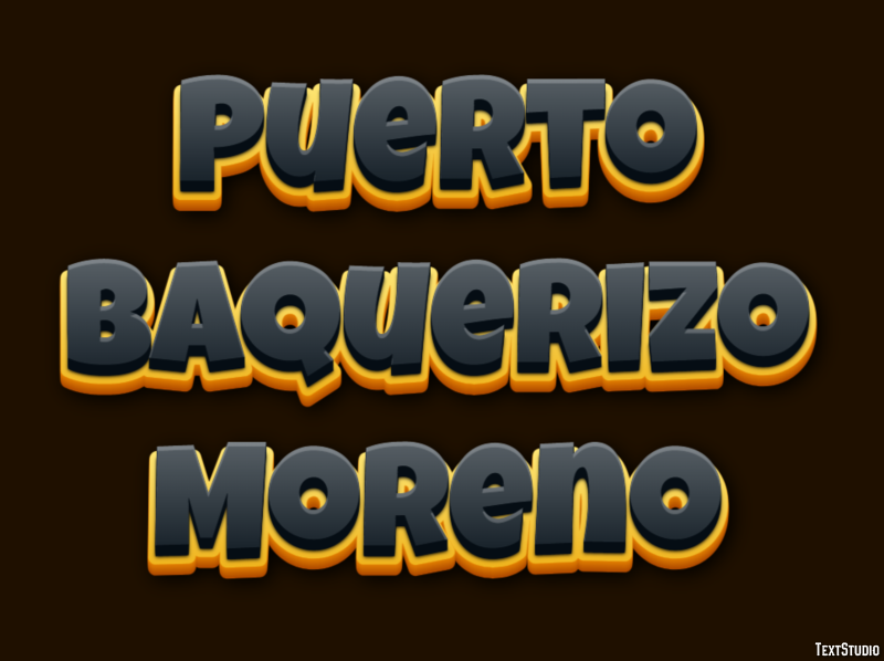 Puerto Baquerizo Moreno Texteffekt