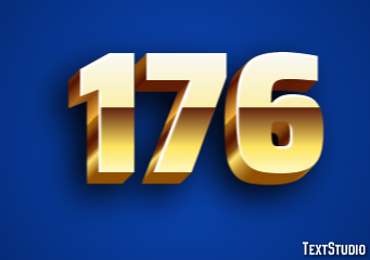 176 Эффект текста