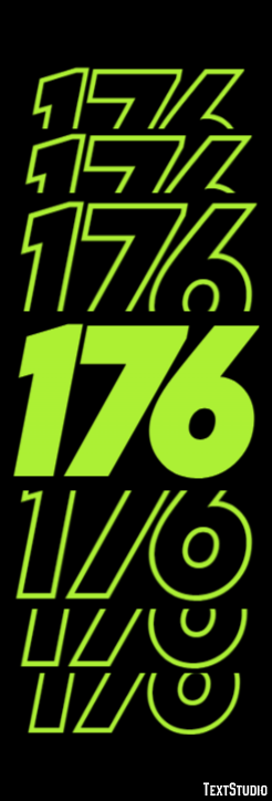 176 Efekt tekstowy