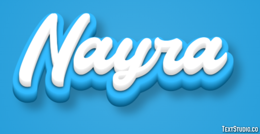 Nayra Efecto de Texto
