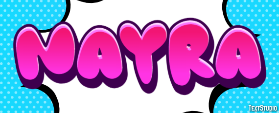 Nayra Efecto de texto