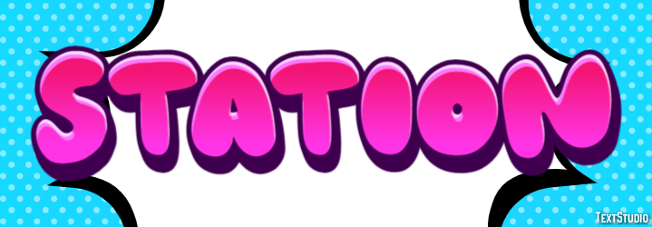 Station Text Effect