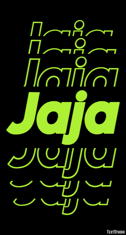 Jaja テキスト効果