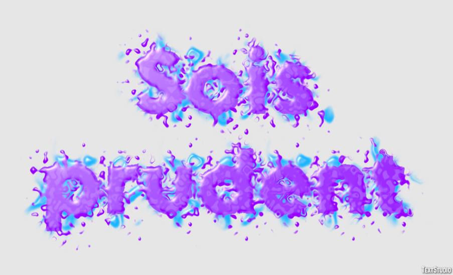 Sois prudent Effet de Texte