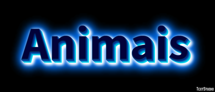 Animais Texteffekt