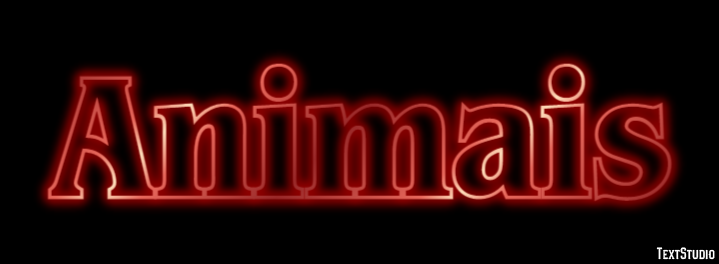 Animais Texteffekt